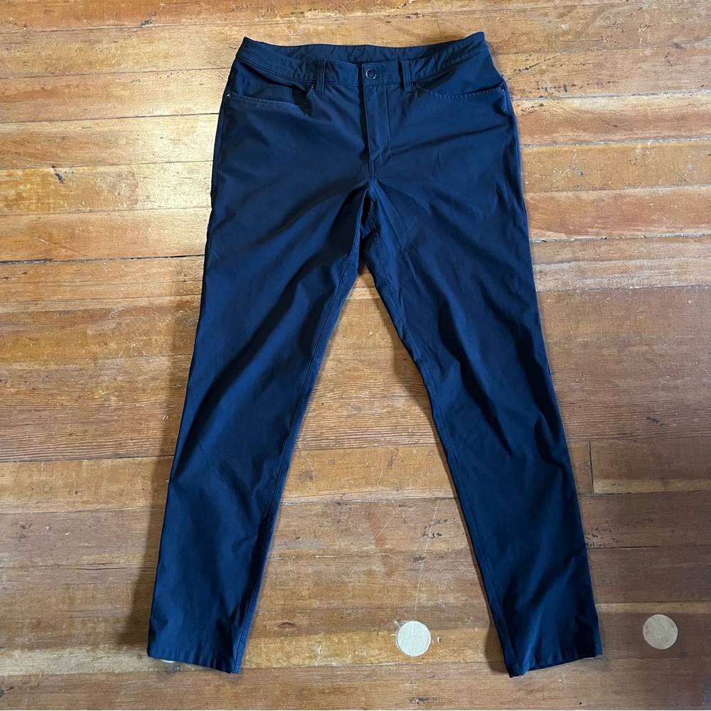 Lululemon Men’s ABC Slim Pants Trouser 33x32 Black